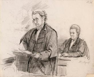 Sir Charles Russell and Herbert Henry Asquith M.P., later 1st Earl of Oxford and Asquith (1852-1928), Junior Counsel for Parnell