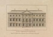 The West Front of Leinster House, Kildare Street, Dublin