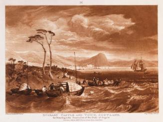 Inverary Castle and Town, Loch Fyne, Scotland (M)