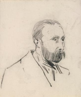 A Man Looking Straight Ahead