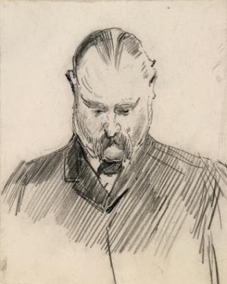 A Man with Sunken Chin