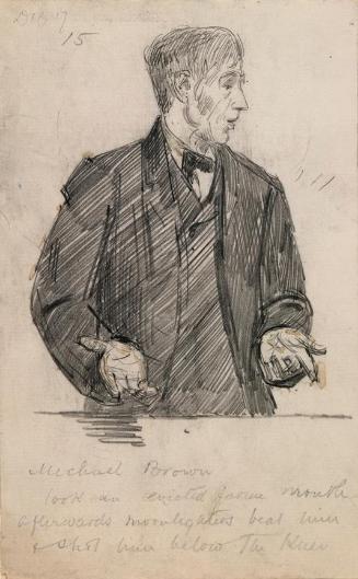 Michael Brown, who was Beaten and Shot below the Knee by Moonlighters