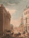 Dublin Castle Gateway, behind the Royal Exchange and Newcomen Bank