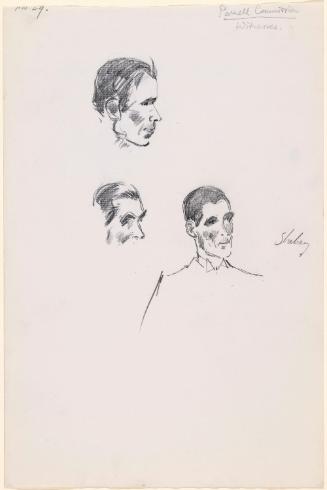 Mr Sheehy and Two Male Heads