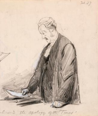 Sir Richard Webster Reads 'The Times' Apology