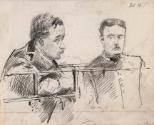 A Male Witness and a Policeman