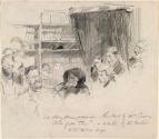 A County Kerry Peasant Woman is Led by an Usher to the Witness Box