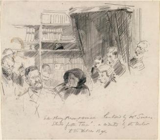 A County Kerry Peasant Woman is Led by an Usher to the Witness Box