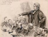Sir Charles Russell Pointing at Edward Houston of 'The Times'