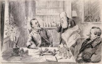 Pigott's Final Meeting with Henry Labouchere M.P. (1831-1912), in the Presence of Journalist George Augustus Henry Sala (1828-1895), on Saturday 23 February 1889