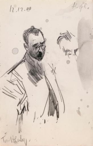 Timothy Michael Healy M.P. (1855-1931), in the House of Commons