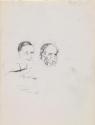 Two Male Heads