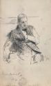 Sir William George Granville Venables, Vernon Harcourt M.P. (1927-1904) in the House of Commons; Col. Nolan, an Unidentified Man and Sir Thomas Wallace Russell M.P. (1841-1920), on verso