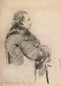 George Lewis, Parnell's Solicitor, in his Fur Coat