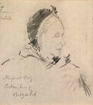 Margaret Daly, Postmistress at Ballydehob, County Cork