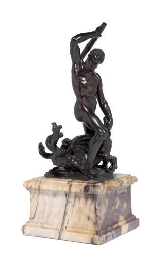 Hercules Clubbing the Lernaean Hydra