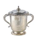 Two handled cup and cover