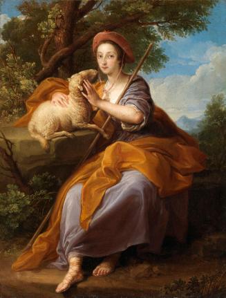 A Lady of the Leeson Family as a Shepherdess