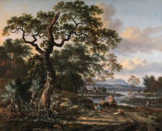 A Wooded Landscape with River