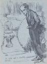 Illustrated letter from William Orpen to Mrs St George with a sketch of the artist and an Easter greeting