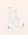 'Prices for America', illustrated letter from William Orpen to Mrs St George