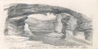 A Natural Rock Bridge on the Kilkee Coast, County Clare