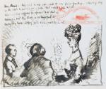 Illustrated letter from William Orpen to Avenal St George