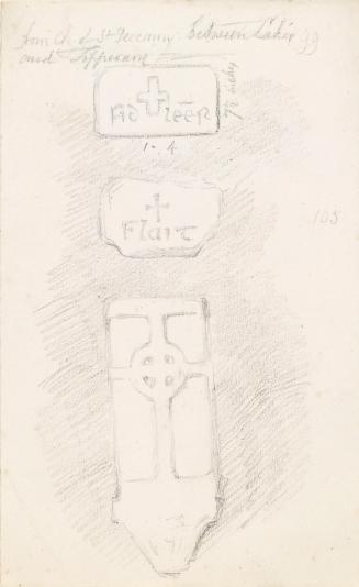 Inscribed Memorial Slabs from Church of Saint ?Teccain