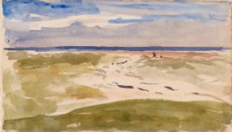 The Seashore; Cows on verso