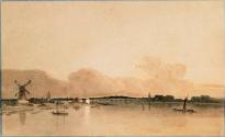 The River Thames at Battersea, London
