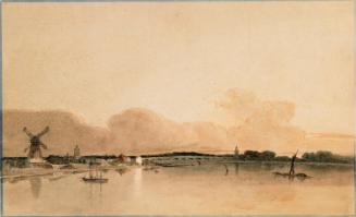 The River Thames at Battersea, London