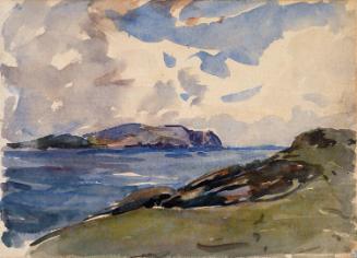 Lambay Island from the Shore