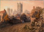 Lincoln Cathedral, Lincolnshire, from Vicar's Court