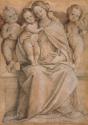 The Virgin and Child and Angel Musicians