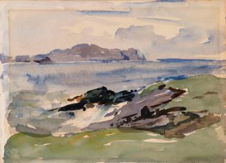 Lambay Island from the Shore