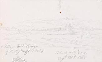 Village and Bridge of Bally Duff, County Cork, on Blackwater River