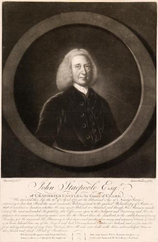 Portrait of John Stacpoole of Cragbrien Castle, County Clare (1674-1771), Landowner and Philanthropist