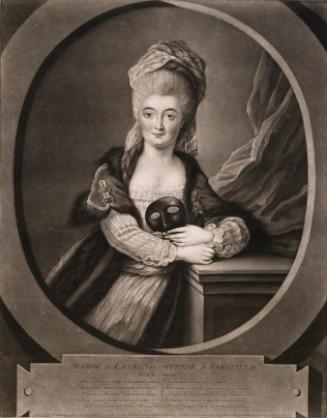 Portrait of Marie de Levis, Viscomtesse de Sarsfield (fl.1766-1781)