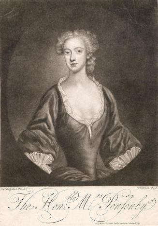 The Hon. Mrs Jane Folliott Ponsonby (née Taylor), (d.1787)