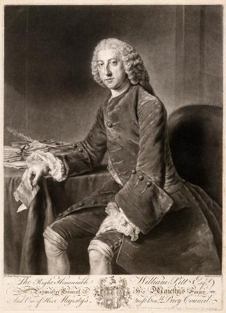 William Pitt the Elder, M.P., (1708-1778), Statesman, later 1st Earl of Chatham