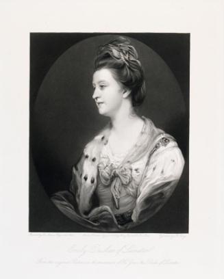 Portrait of Emelia Mary, Duchess of Leinster, (née Lennox), (1731-1814), Wife of the 1st Duke of Leinster