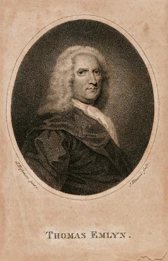Portrait of Thomas Emlyn, (1663-1741), Dissenting Minister