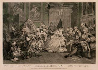 Marriage à la Mode, plate 4 - The Countess's Morning Levée