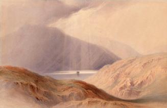 Hen's Castle on Lough Corrib, County Galway