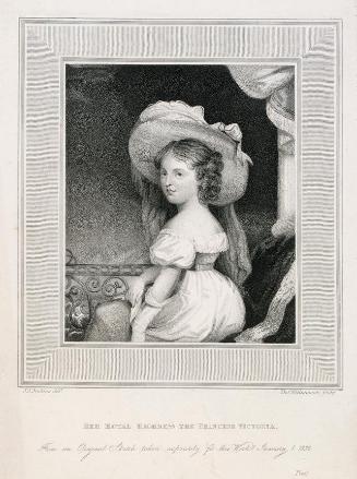 Portrait of Princess Victoria, (1819-1901), later Queen Victoria of England