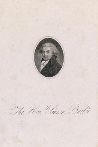 Simon Butler, (1757-1797), Lawyer and First President of the United Irishmen