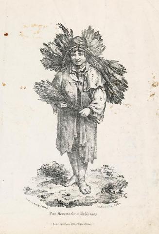 Two Brooms for a halfpenny', (The Broomseller)