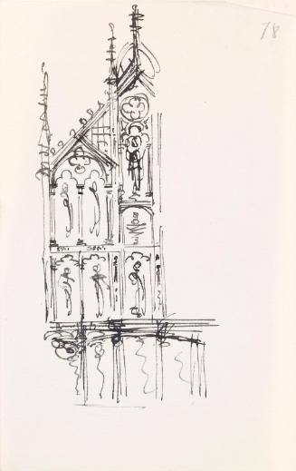 Segment of High Gothic Screen