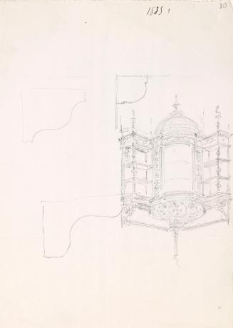 Ornate Niche with Shelves