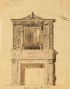 Chimney-piece with Ornamental Mantle